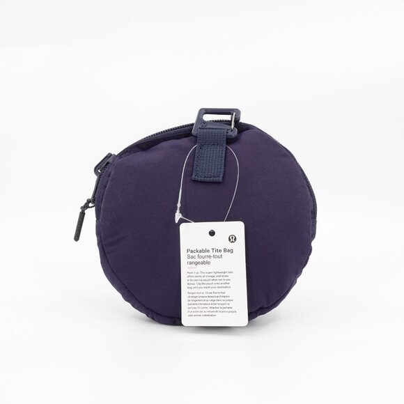 Lululemon Packable Large Tote 30L Night Sea Blue OS - Picture 9 of 16